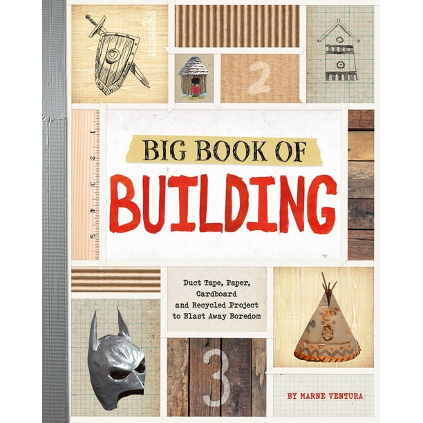 Imagine It, Build It Big Book of Building Duct Tape, Paper