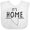 AA-White, variant on Inktastic It's Home- State of Nevada Outline Distressed Text Boys or Girls Baby Bib