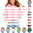 thumbnail image 2 of EnJoCho Girls Zip Sweatshirt Kids Soli𝖽 Classic Hoodies Soft Sweatshirt For Boys And Girls Cropped Zip Up Hoodie Kids Casual Long Sleeve Hooded Jacket Pocket 8 To 16 Years, 2 of 5