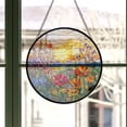 thumbnail image 3 of Colorful Wildflowers Suncatcher, Window Stained Glass, Sunset Home Decor, Window Hangings, Wall Decor, Flowers Suncatcher Gift, Stained Glass Ornament 2025, Holiday Decoration,, 3 of 6