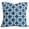 thumbnail image 1 of Navy Blue Links Extra Large Pillow 24x24, 1 of 5