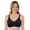 Black, variant on 5006825 Comfortable Wireless Cotton Bra with Unlined Seamed Cups