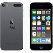 Restored Apple MKH62LL/A, Digital Audio Players, iPod Touch 6th Generation 16GB, Handheld, Gray/4 in, 1, 1, 1, 1