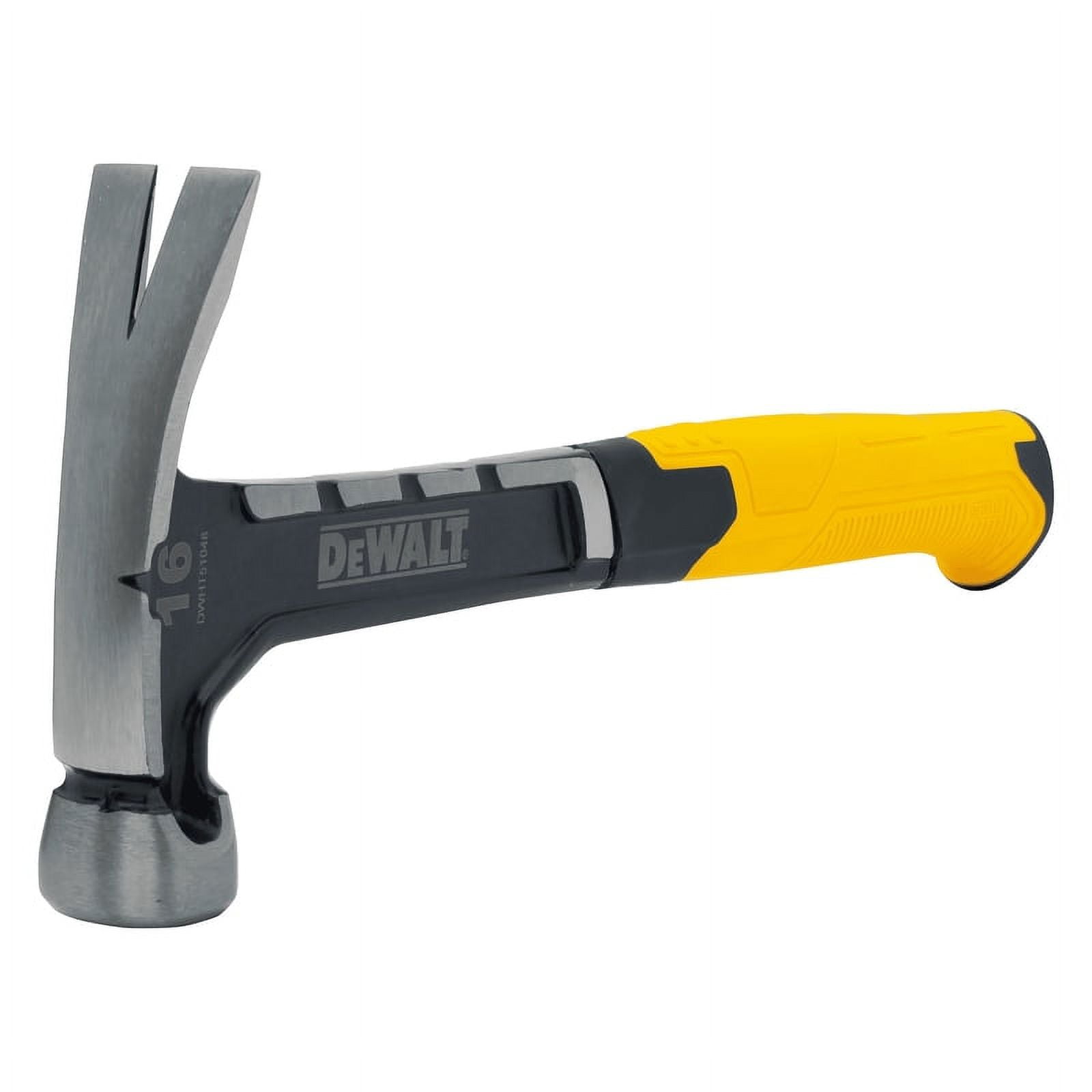DeWalt 16 oz. Smooth Face Rip Claw Hammer 7-1/2 DeWalt 16 oz. Smooth Face Rip Claw Hammer 7-1/2