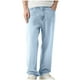 thumbnail image 1 of Penkiiy Jeans para Hombre Y2K Vintage Wide Leg Loose Fit Pantalones de Denim Hip Hop Carpenter Jeans M Azul claro, 1 of 5