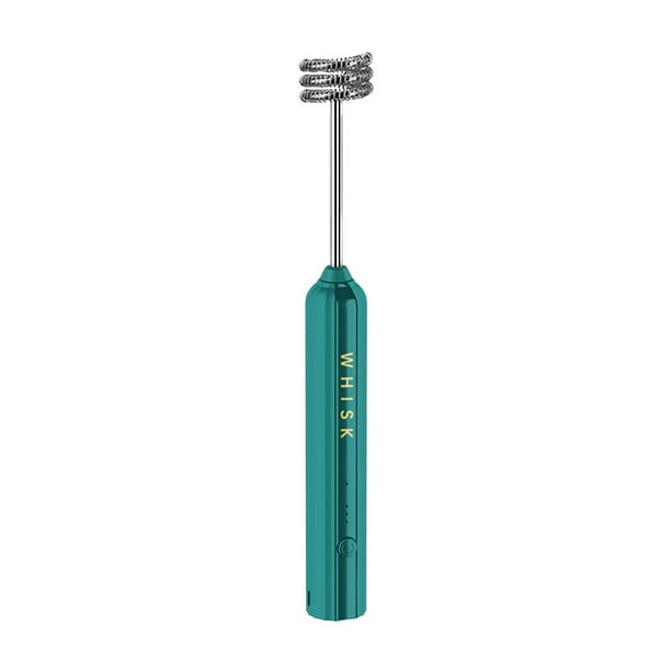Bewildely Batidor de crema de huevo eléctrico ABS, 3 engranajes, alimentado por ajustable, 2000mAh, cocina, batidor de huevos, accesorios para Electrodomésticos cian Bewildely HA081786-01B