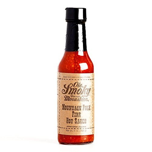 Ole Smoky Mountain Folk Fire Hot Sauce 5 oz each (6 Items Per Order