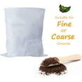 thumbnail image 5 of 100 Pack Cold Brew Coffee Filters 20x20 Commercial Filter Bags for 5 Gallon Buckets, 5 of 6
