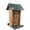 Turf Green & Cedar, variant on DutchCrafters Plastic Poly Hanging Whole Peanut Bird Feeder for Large Birds, Woodpeckers, Blue Jays for Outdoor, Garden, Yard - USA Amish Made (Turf Green & Cedar)