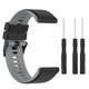 thumbnail image 2 of Correa de muñeca Bicolor Bite Wristband 22mm de ancho para Approach S60/Approach S62, negra y azul, 2 of 5
