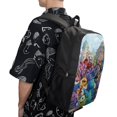 thumbnail image 5 of Monsters University Poster Backpack Casual Daypack School Bag Backpack Satchel Rucksack Shoulder, 5 of 5