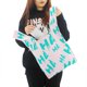 thumbnail image 4 of Bolso de mujer de punto plisado con diseño de letras, bolso de mano para mujer, bolso de mano de gran capacidad, bolso de viaje de verano, bolso de playa, 4 of 5