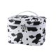 thumbnail image 5 of Bolsa de cosméticos con estampado de vaca lechera, bolsa de artículos de tocador portátil de gran capacidad, bolsa de almacenamiento de viaje portátil, bolsa de almacenamiento de artículos de tocador, 5 of 6