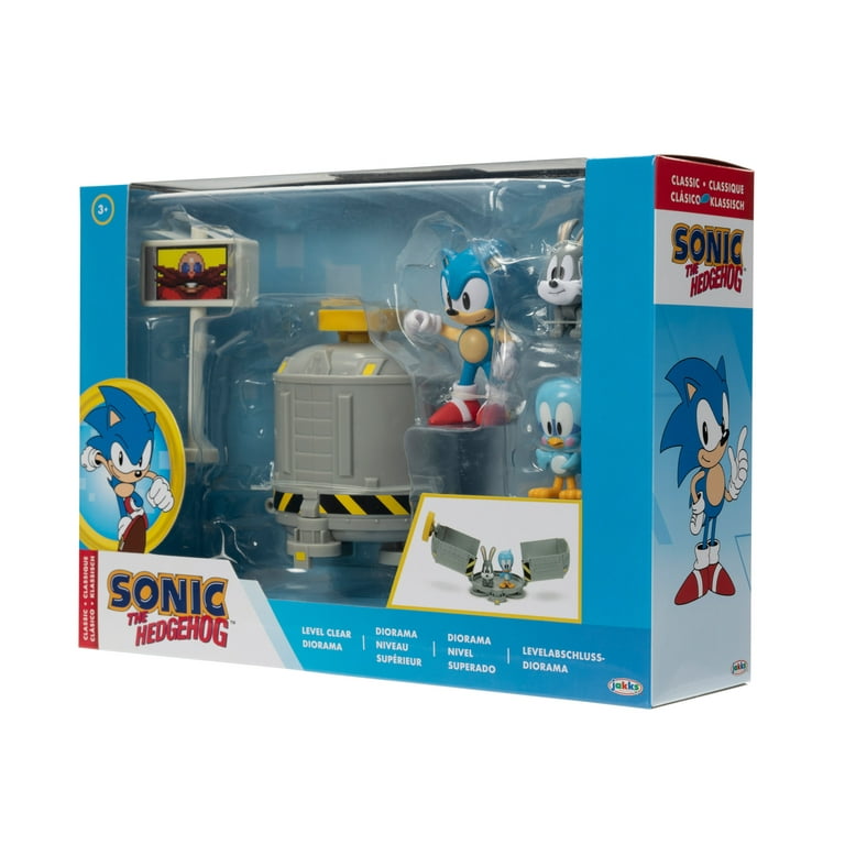 NEW Sonic The Hedgehog Green Hill Zone Playset with 2.5'' SONIC Action  Figure
