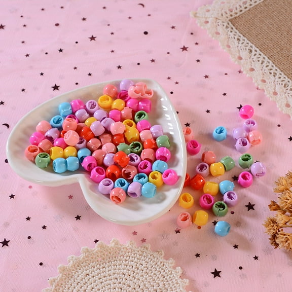LEORX 300pcs Childrens Hair Claw Clips Plastic Hair Clips For Girls Daily Use