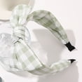 thumbnail image 6 of Bradem Fashion Stripe Hair Bow Headbands - Random Color Ears Design, Knot Style, Hair Accessories for Women & Girls, 6 of 9