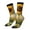 2 Black-1, variant on Artistic Oil Painting Sunflower Pattern Sport Socks for Women and Men Crew Socks Sporty Calf Socks Casual Socks