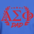 thumbnail image 3 of CafePress - Alpha Sigma Phi Greek Dad Cardinal T Shirt - Men's Classic Graphic Cotton T-Shirt, 3 of 4