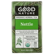 Good Nature Organic Herbal Tea, Nettle, 30G, Pack of 6