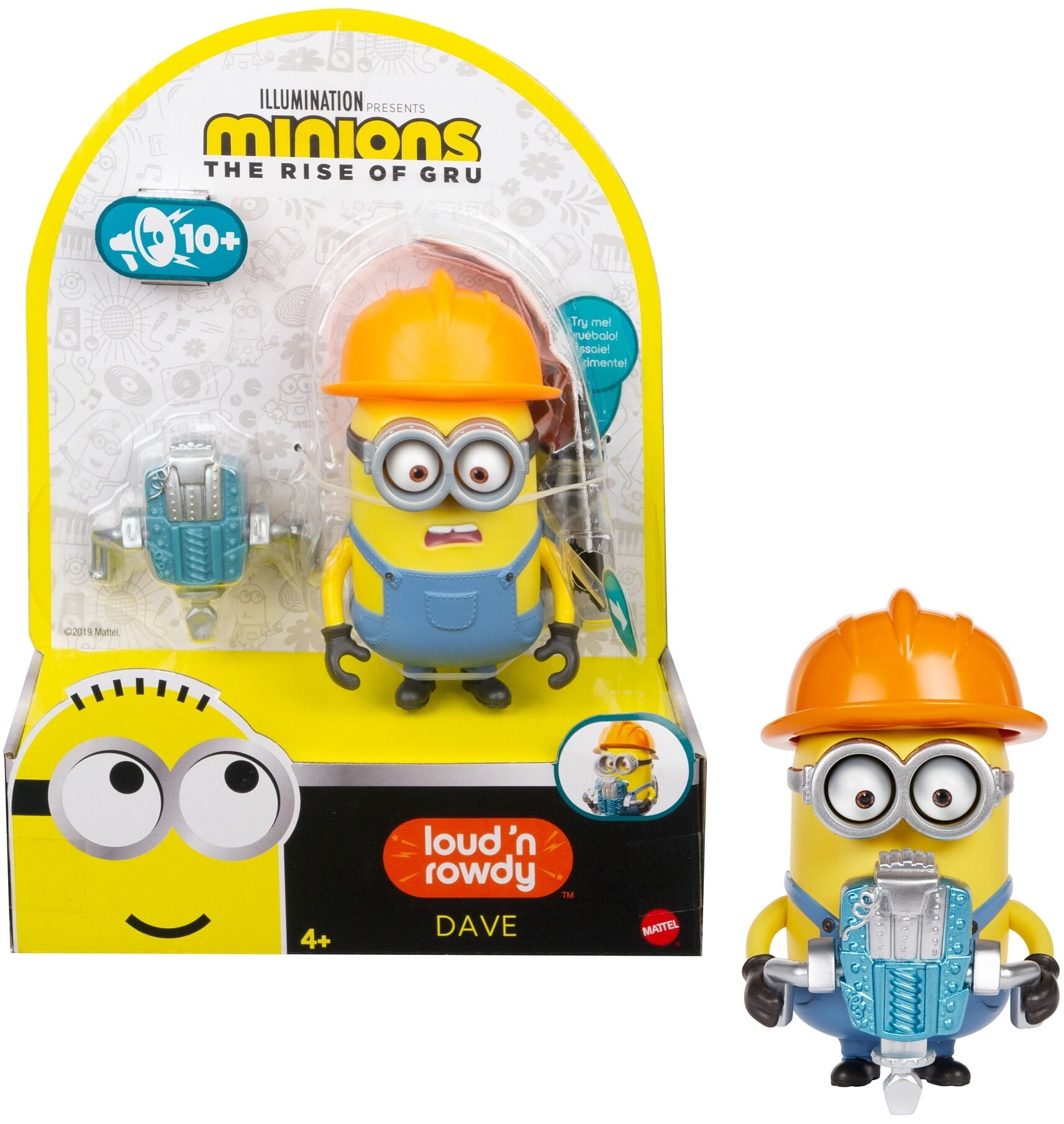 Minions Loud N Rowdy Dave Character Toy For Kids Ages 4 Years Up Action Figure Set Walmart Com Walmart Com Minions Loud N Rowdy Dave Character Toy For Kids Ages 4 Years Up Action Figure Set Walmart Com Walmart Com
