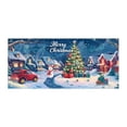 thumbnail image 3 of Banderín navideño Decoraciones para puertas de garaje Decoración navideña Invierno Gran cubierta decorativa para puertas Interior Exterior para fiestas navideñas Artículos para fiestas, 3 of 4