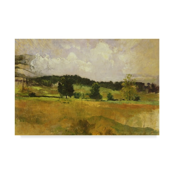 Trademark Fine Art 'Landscape Study' Canvas Art by John Henry Twachtman