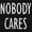 Black, variant on Nobody Cares Sarcasm Funny Quote Men's Graphic T Shirt Tees Brisco Brands L