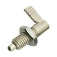 thumbnail image 4 of Wweixi 1x Indexing Plungers L Type Stainless Locking Bolts Thread Fine Silver M10-6 5Set, 4 of 6