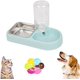 thumbnail image 1 of Double Crate Bowls,Stainless Steel Crate Dog Bowl with Water Bottle Removable Pet Cage Bowls,Hanging Pet Cage Double Bowl Food Bowl and Water Feeder Coop Cup for Puppy Medium Dogs Cats Birds, 1 of 5