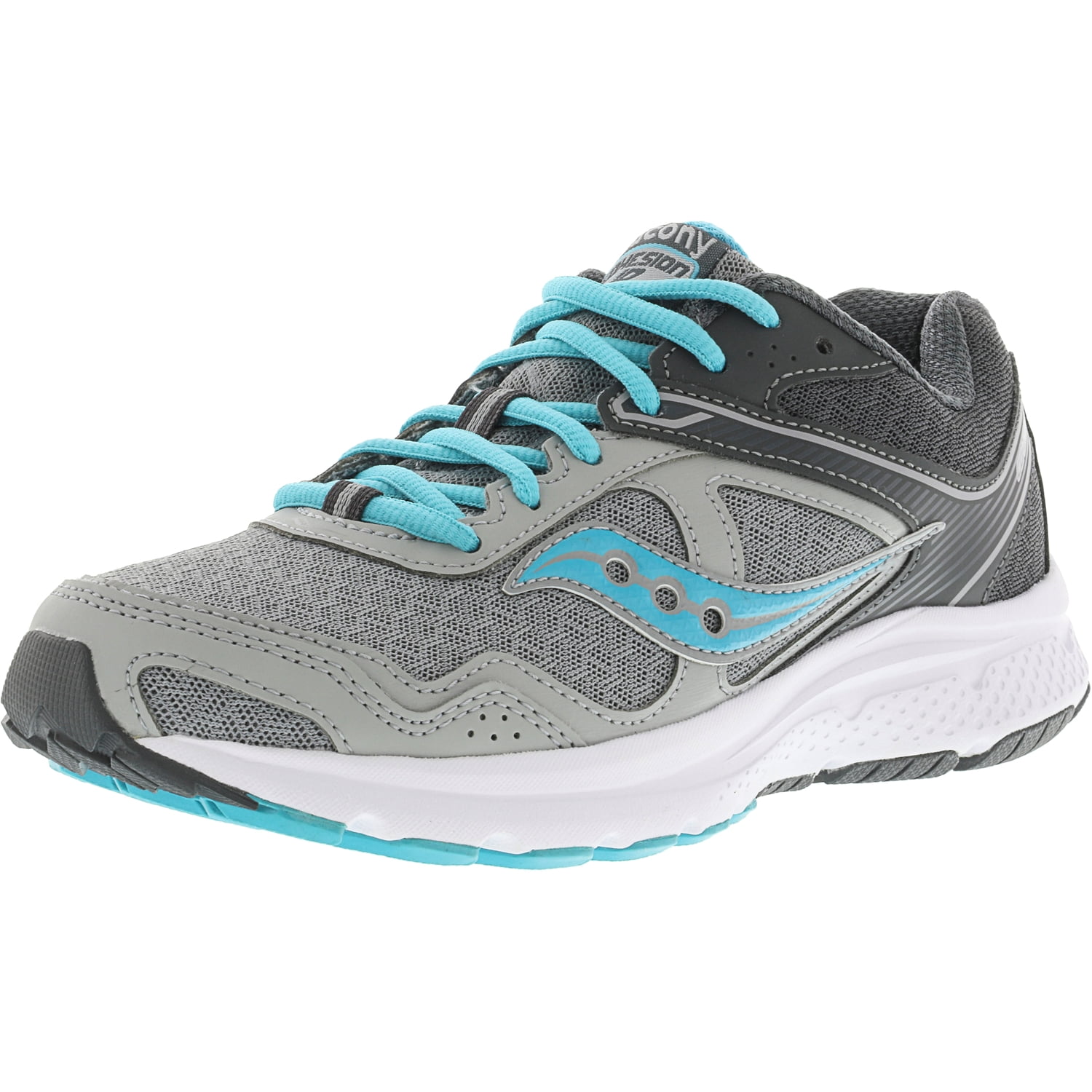 Saucony Saucony Women�s Grid Cohesion 10 Grey / Blue Saucony Saucony Women�s Grid Cohesion 10 Grey / Blue