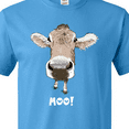 thumbnail image 4 of Inktastic Moo Cute Brown Holstein Cow T-Shirt, 4 of 5