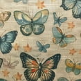 thumbnail image 6 of Orinice Butterflies Round Table Cover Stain Resistant Washable for Indoor Outdoor Kitchen Dining Wedding Parties 100% Polyester Fiber 31-35, 6 of 8