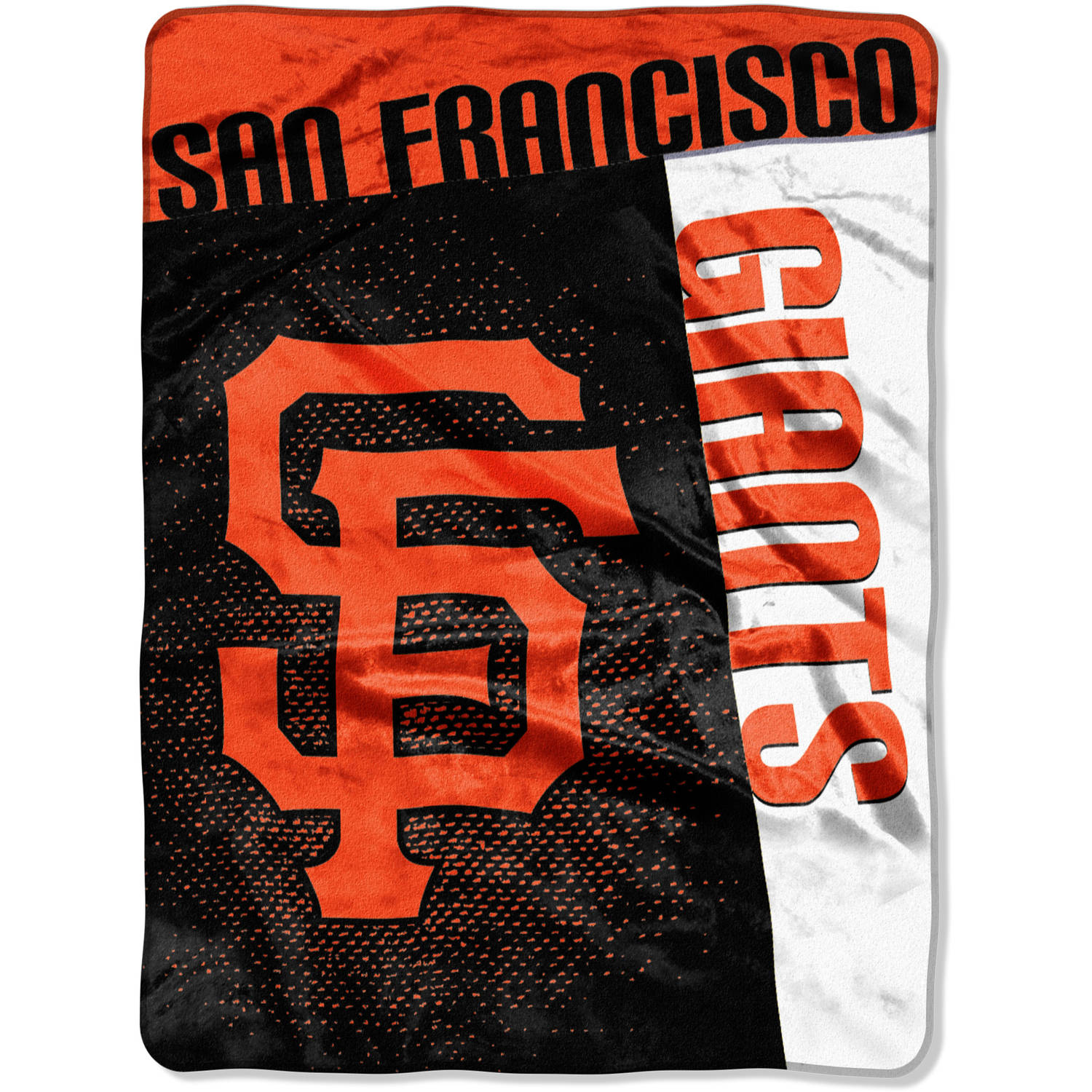 San Francisco Giants 60x80 Royal Plush Raschel Throw Blanket Strike Design Walmartcom Walmartcom