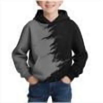 OGLCCG Boys Novelty Hoodie Color Block Long Sleeve Hooded Sweatshirt with Pocket Casual Lightweight Fleece Pullover Tops for Kids Teen 4-14 Years