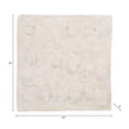 thumbnail image 4 of Decorative Textured Raised Face Wall Art for Home Decor - Hanging Wall Decor for Living Room, House, or Dining Room Accent - Artistic Art for Entryway, Hallway, or Bathroom Display - 24", White, 4 of 13