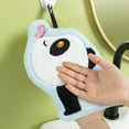 thumbnail image 4 of ufehgfjh Festival Gift Pandas Hand Towel Cute Pandas Absorbent Hand Towel Drying Towel Hangable Towel Holiday Gift Kitchen Cleaning Dry Cloth, 4 of 5