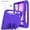 Purple, variant on ELEHOLD Case for iPad Air13 2024/Pro13 2024, Kids Shockproof EVA Case with Stand & Handle, Includes 3-in-1 Stylus Pen for Touch, Drawing & Writing,Red