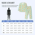 thumbnail image 3 of KLL Cute Duck Sleepwear Mens Flannel Pajamas,Long Cotton Pj Set, 3 of 7