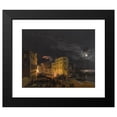 thumbnail image 2 of Ippolito Caffi 14x12 Black Modern Framed Museum Art Print Titled - Festival in Venice, 2 of 5