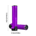thumbnail image 4 of Nrmrqz Multi Color Bike Handlebar Grip Covers, Rubber Anti-Slip Handlebars, Ergonomic Shock Absorbing, Easy Installation, General Fits for Bicycles, Road Bikes, Mountains Bikes, 2 Pack, 22.2mm, 4 of 6
