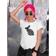 thumbnail image 2 of Beautiful Paisley Rabbit Doodle T-Shirt Women -Image by Shutterstock, Female XX-Large, 2 of 4