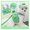 Green, variant on Cartoon Pet Leash and Sun Hat Set 16pcs Outdoor Summer Costume Accessories for Small Dogs and Cats Suitable for Puppy Kitten Toy Breed Cats(M,Green)