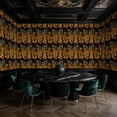 thumbnail image 5 of Boho Peel and Stick Wallpaper Serpentine Light an Forest Night Wall Mural 17.7in x 9.8ft Self Adhesive Removable Wall Paper Renter Friendly Wallpaper for Nursery Bedroom Cabinets, 5 of 8