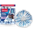 thumbnail image 3 of O-Cedar RinseClean Spin Mop & Bucket System with 4 Deep Clean Refill (Variety Pack), 3 of 6