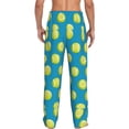 thumbnail image 3 of Disketp Ball Tennis Men's Pajama Pants - Ultra Soft Fleece Sleep and Lounge Pants (Size: S-XXL), 3 of 6