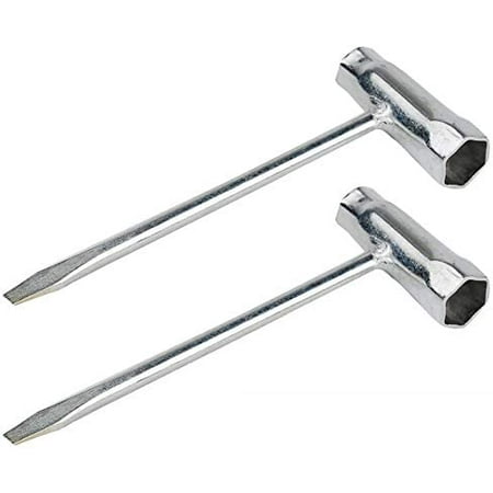 Chainsaw Scrench Tool - 13mm & 19mm Spark Plug Wrench With Screwdriver - Fits Husqvarna, Stihl, Echo, More