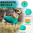 thumbnail image 2 of Kickred Basic Dog Hoodie Sweatshirts, Pet Clothes Hoodies, Granular Velvet, Sweater with Hat and Leash Hole, Soft Velvet Outfit Coat for Small Medium Large Dogs, 2 of 7