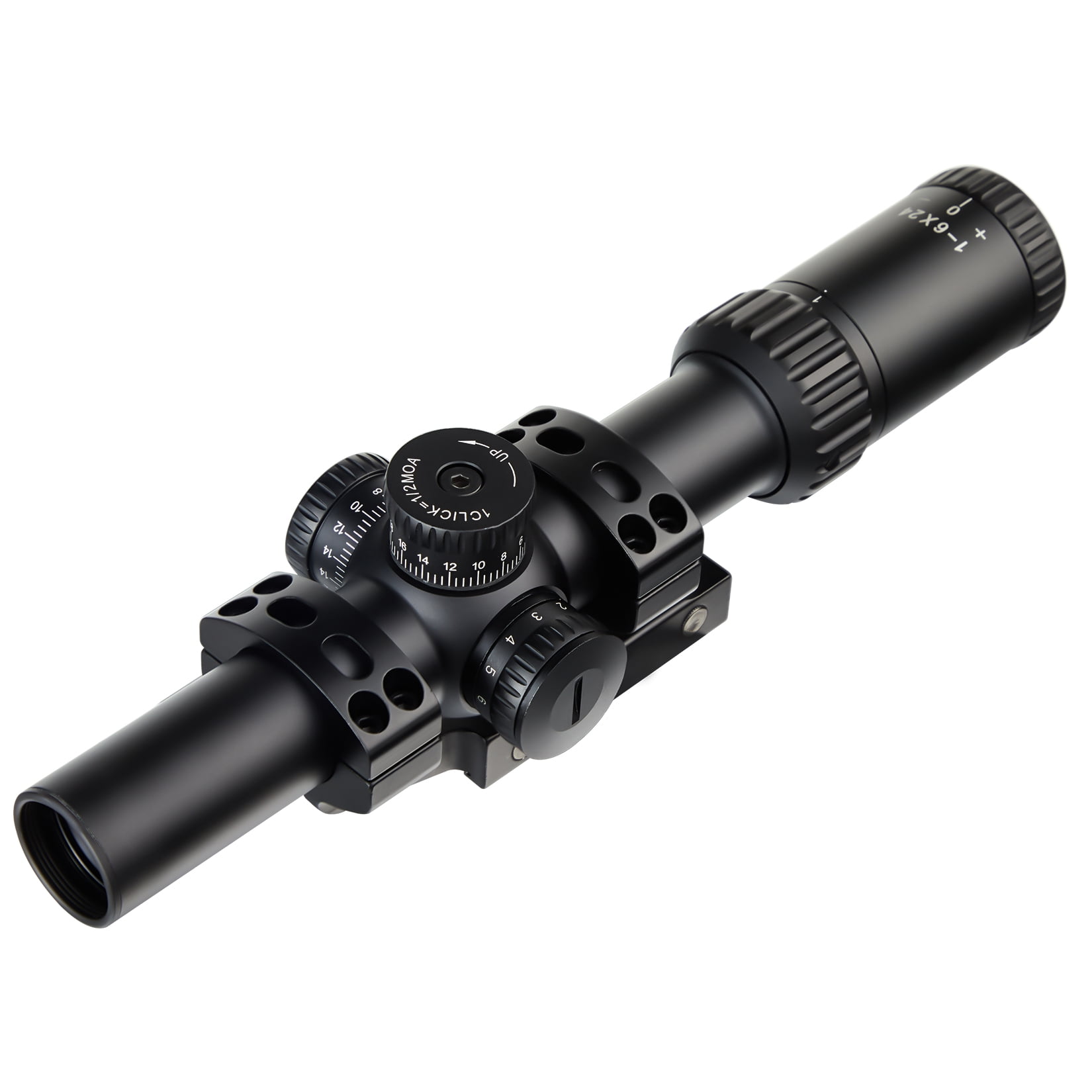 4.5-14X50 Multiple Models Of Hunting Scopes, Black Aluminum Alloy Body, Green Lenses, Precise Shooting And Hunting Quick Aiming Grid, Suitable for Hunting, Shooting Professionals, And Beginners.