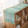 thumbnail image 6 of Table Runners 70 Inches Long Dress Scarves, Green Farmhouse Coffee/Dining/Kitchen Table Decor, Holiday Table Runner, Modern Abstract Art Ombre Striped 13x70 Inch, 6 of 9