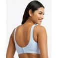thumbnail image 3 of Bali Comfort Revolution ComfortFlex Fit Seamless 2-Ply Wireless Bra Blue Flight Aztec 3XL, 3 of 6